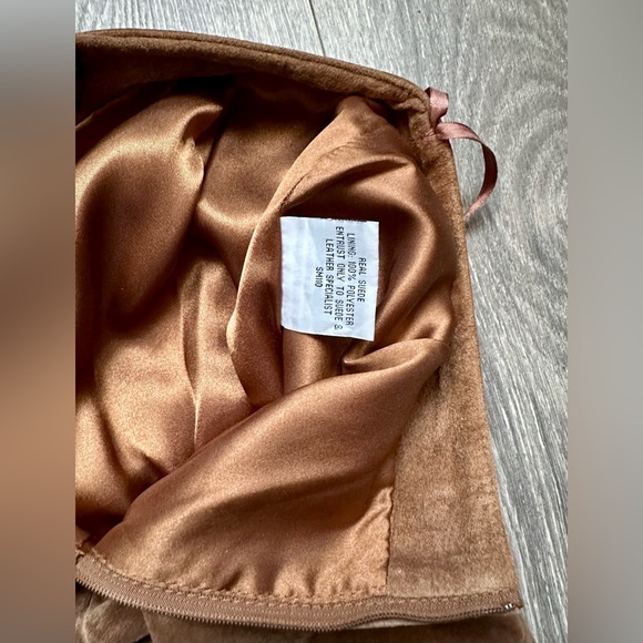 Suede Women's Pants Size 10 - Picture 6 of 9